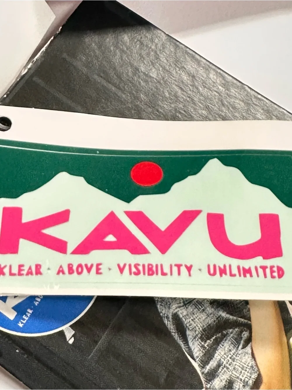 Kavu Keeper Fruit Frenzy Crossbody Bag 2023 917-2228 Peach Blue Plum